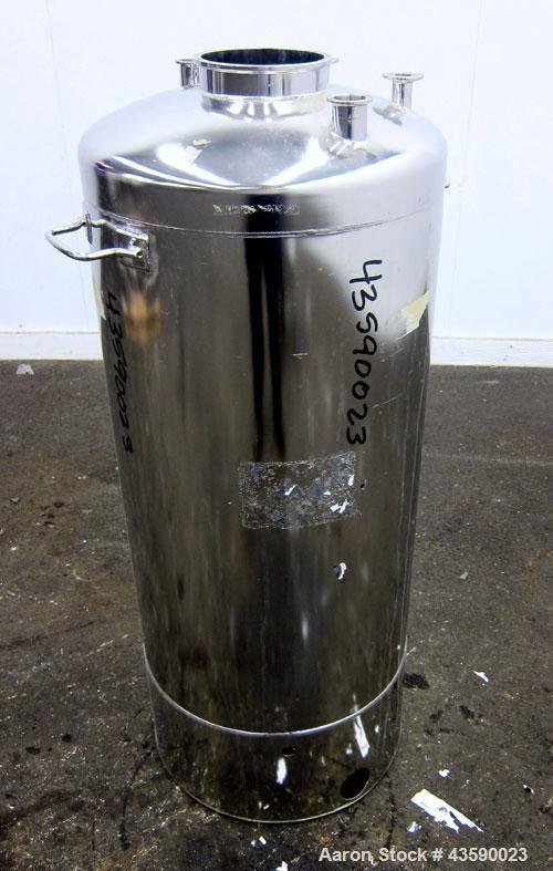 Used 33 Gallon Stainless Steel Alloy Products Pressure Tank