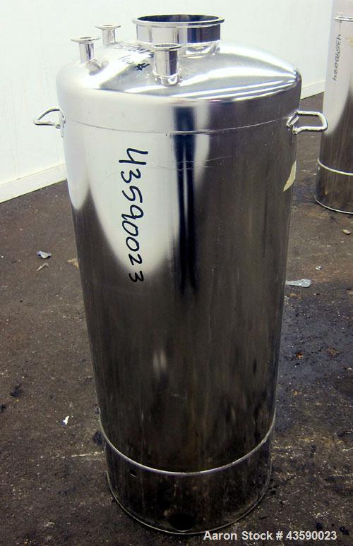 Used 33 Gallon Stainless Steel Alloy Products Pressure Tank