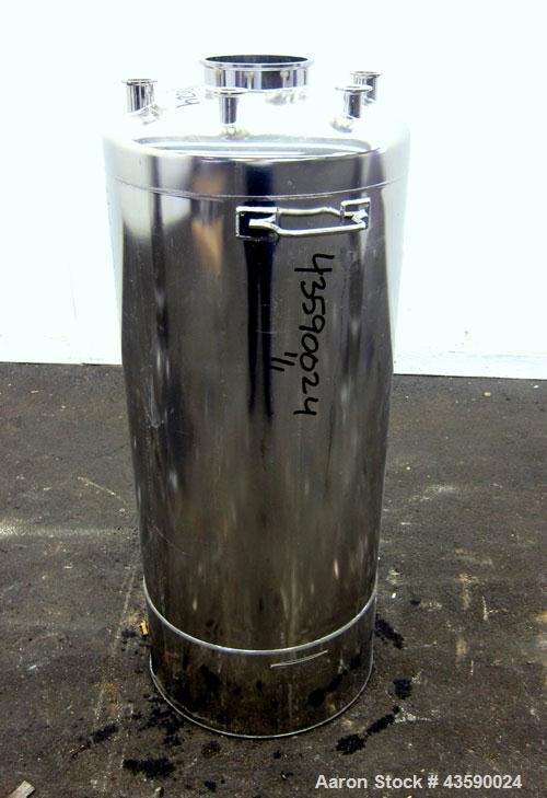 Used 33 Gallon Stainless Steel Alloy Products Pressure Tank