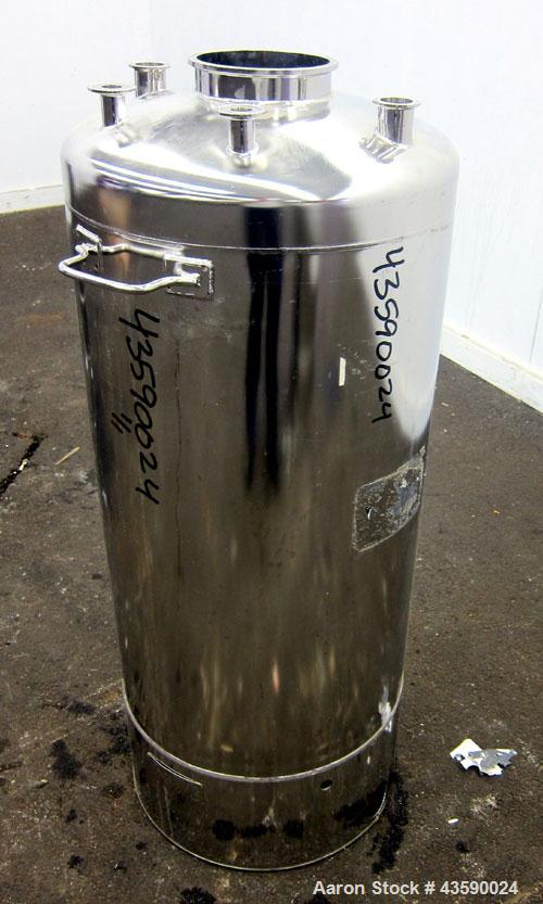 Used 33 Gallon Stainless Steel Alloy Products Pressure Tank