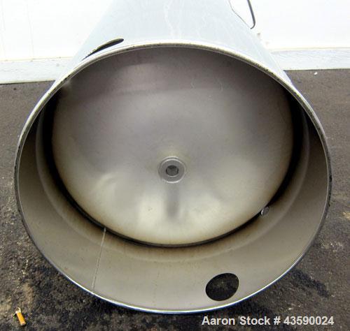 Used- 33 Gallon Stainless Steel Alloy Products Pressure Tank