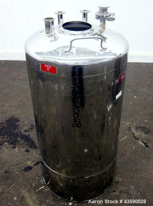 Used 25 Gallon Stainless Steel Alloy Products Pressure Tank