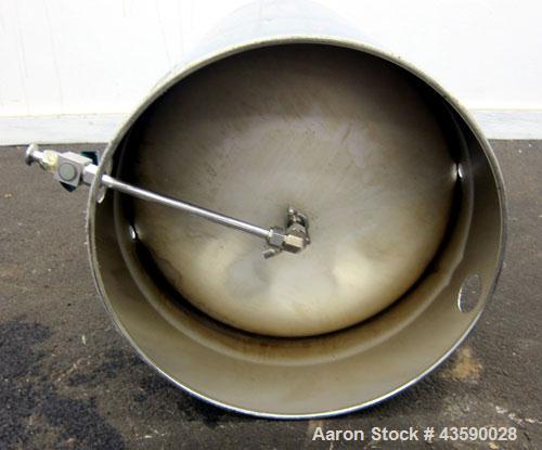 Used 25 Gallon Stainless Steel Alloy Products Pressure Tank