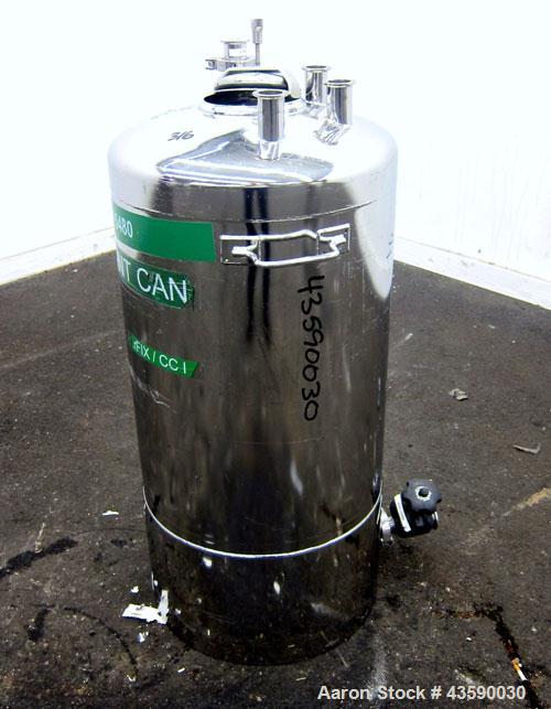 Used 25 Gallon Stainless Steel Alloy Products Pressure Tank
