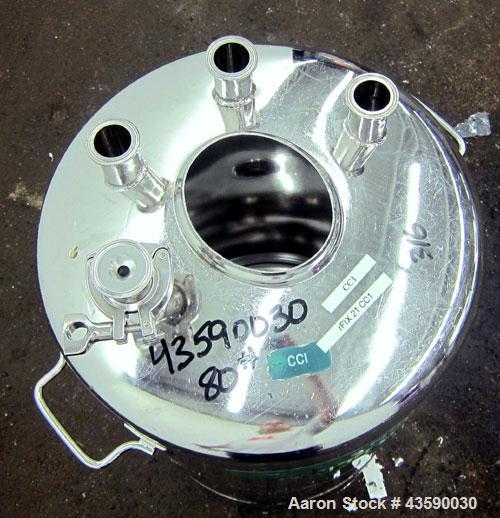 Used 25 Gallon Stainless Steel Alloy Products Pressure Tank