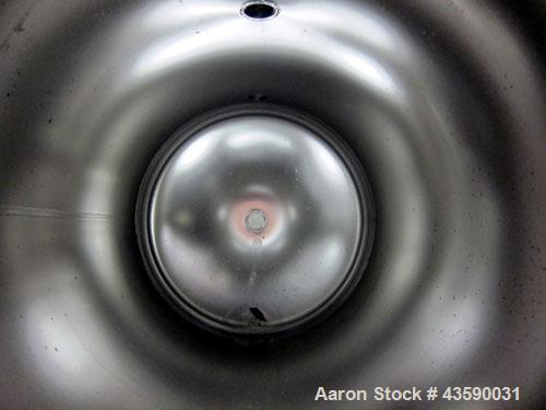 Used Alloy Products Pressure Tank, 33 Gallon, 316L Stainless Steel, Vertical. 17.71” Diameter x 29” straight side. Dished top and bottom. Internal rated 90 psi at -20 to 300 degrees F. Openings top (...