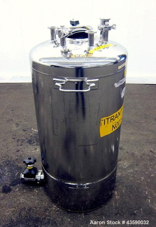 Used 25 Gallon Stainless Steel Alloy Products Pressure Tank
