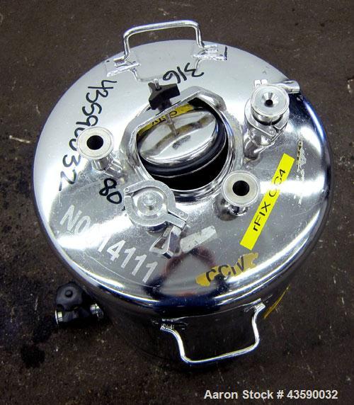 Used 25 Gallon Stainless Steel Alloy Products Pressure Tank