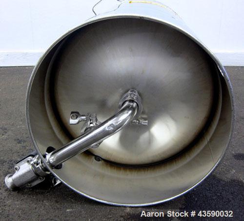 Used 25 Gallon Stainless Steel Alloy Products Pressure Tank