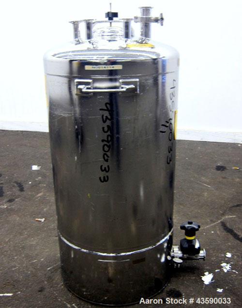 Used 25 Gallon Stainless Steel Alloy Products Pressure Tank