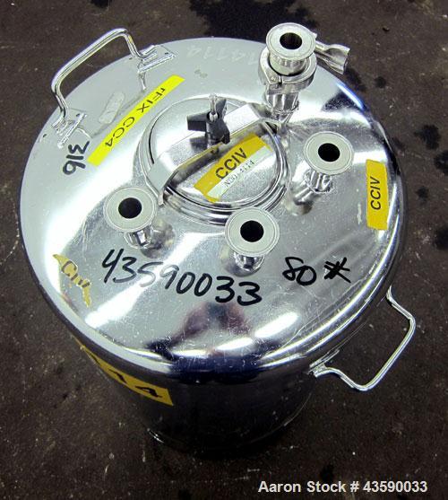 Used 25 Gallon Stainless Steel Alloy Products Pressure Tank