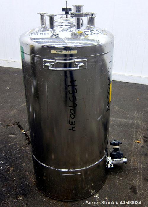 Used 25 Gallon Stainless Steel Alloy Products Pressure Tank