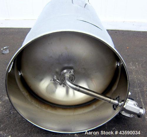 Used- 25 Gallon Stainless Steel Alloy Products Pressure Tank