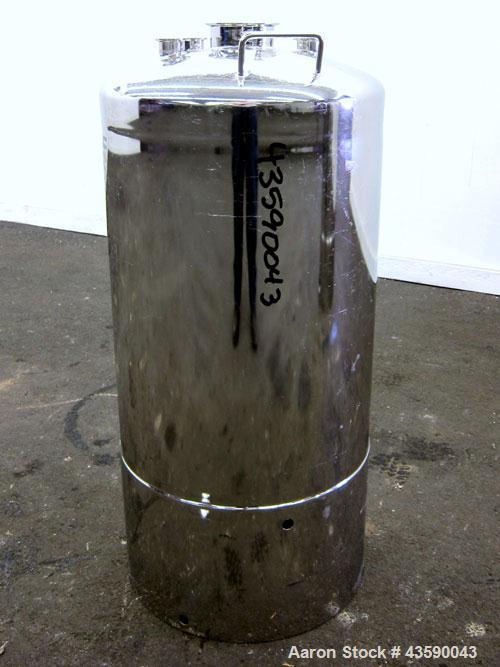 Used 25 Gallon Stainless Steel Alloy Products Pressure Tank