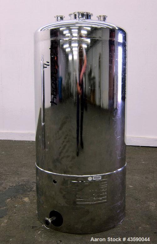 Used 25 Gallon Stainless Steel Alloy Products Pressure Tank