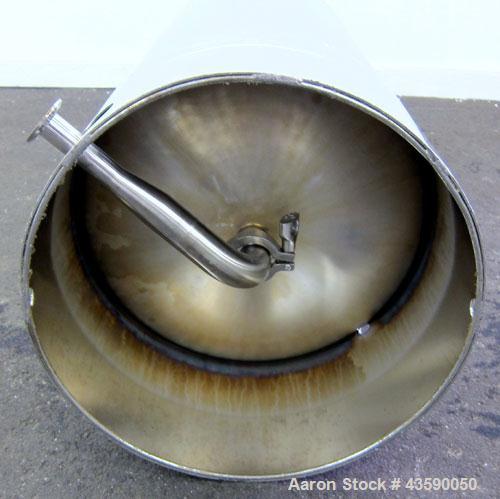 Used Alloy Products Pressure Tank, 33 Gallon, 316 Stainless Steel, Vertical. 17.71” Diameter x 29” straight side. Dished top and bottom. Internal rated Full Vacuum to 85 psi at -20 to 350 degrees F. ...
