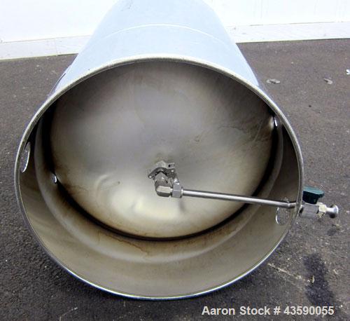 Used 25 Gallon Stainless Steel Alloy Products Pressure Tank