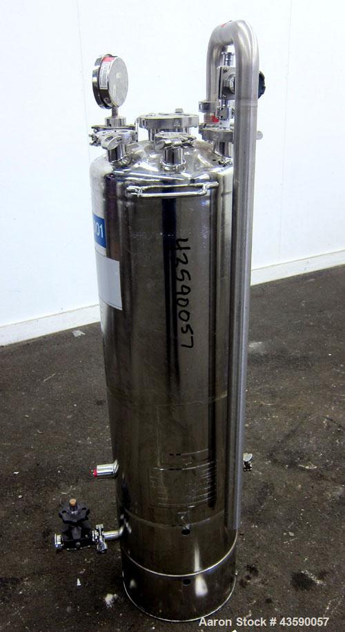 Used- 15 Gallon Stainless Steel Alloy Products Pressure Tank