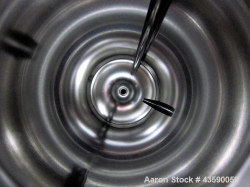 Used Alloy Products Pressure Tank, 15 Gallon, 316 Stainless Steel, Vertical. 12” Diameter x 30” straight side. Dished top and bottom. Internal rated Full Vacuum to 45 psi at -20 to 350 degrees F. Ope...