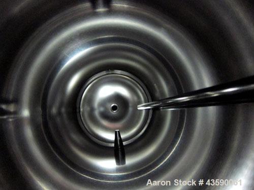 Used Alloy Products Pressure Tank, 15 Gallon, 316 Stainless Steel, Vertical. 12” Diameter x 30” straight side. Dished top and bottom. Internal rated Full Vacuum to 45 psi at -20 to 350 degrees F. Ope...