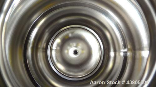 Used Alloy Products Pressure Tank, 36.99 Gallon (140 Liter), 316L Stainless Steel, Vertical. 17.74” Diameter x 29” straight side. Dished top and bottom. Internal rated 85 psi at -20 to 100 degrees F....