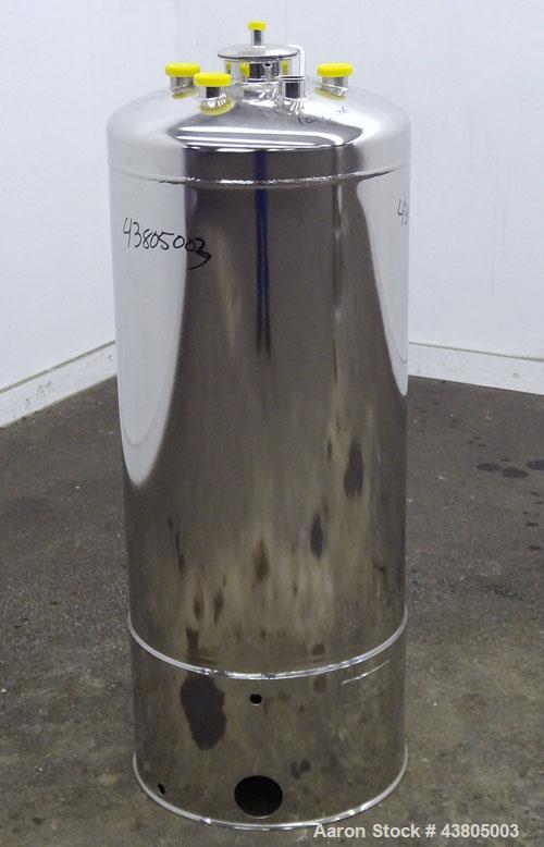 Used 36.99 Gallon Stainless Steel Alloy Products Pressure Tank