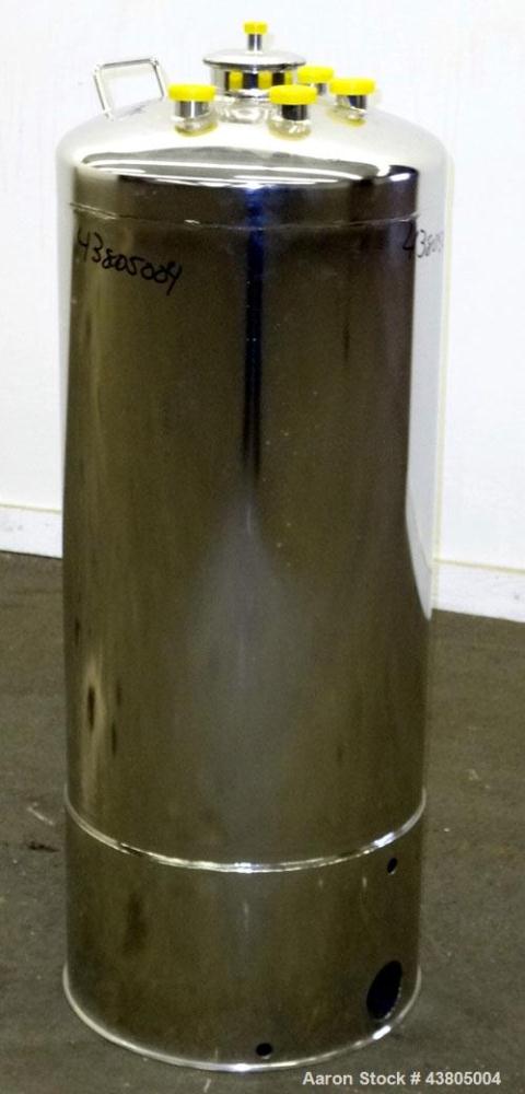 Used 36.99 Gallon Stainless Steel Alloy Products Pressure Tank