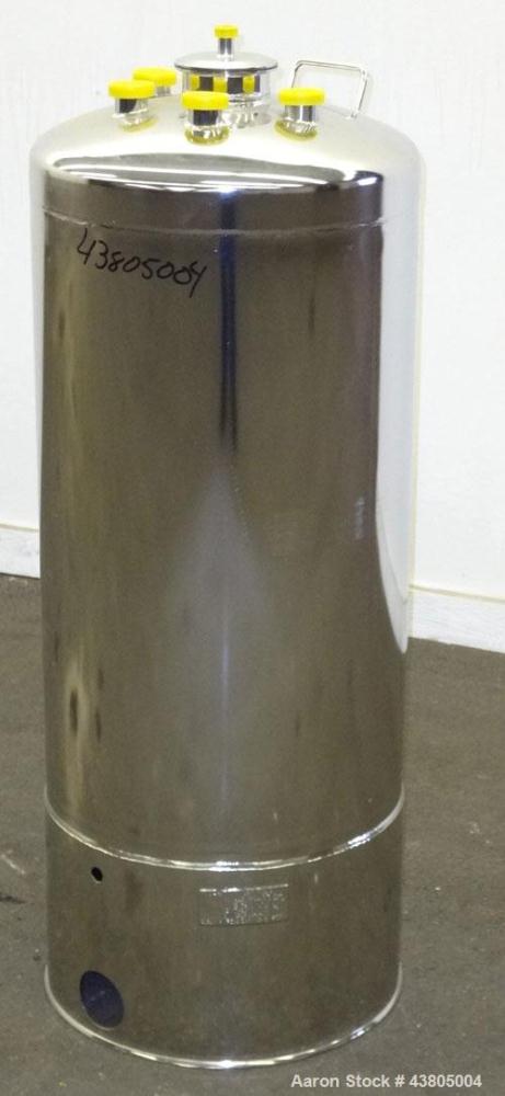 Used 36.99 Gallon Stainless Steel Alloy Products Pressure Tank