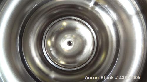 Used Alloy Products Pressure Tank, 36.99 Gallon (140 Liter), 316L Stainless Steel, Vertical. 17.74” Diameter x 29” straight side. Dished top and bottom. Internal rated 85 psi at -20 to 100 degrees F....