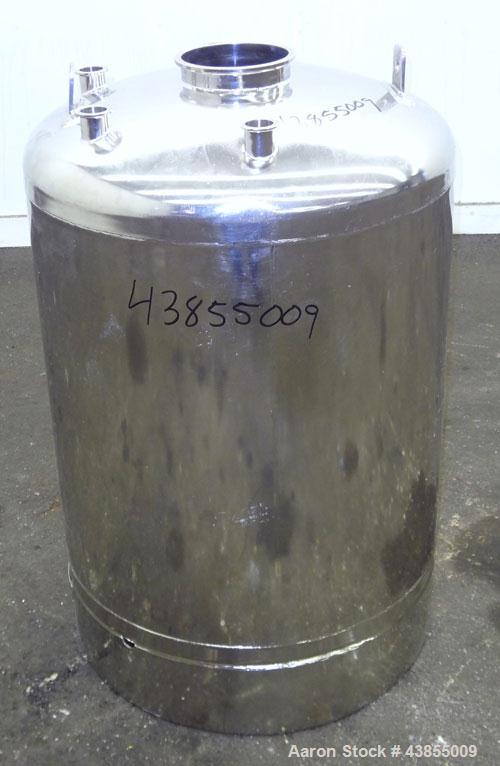 Used 45 Gallon Stainless Steel Alloy Products Pressure Tank