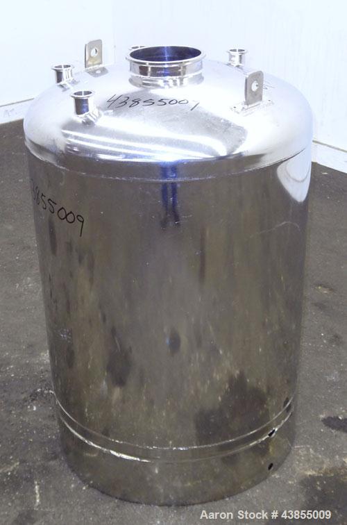 Used 45 Gallon Stainless Steel Alloy Products Pressure Tank