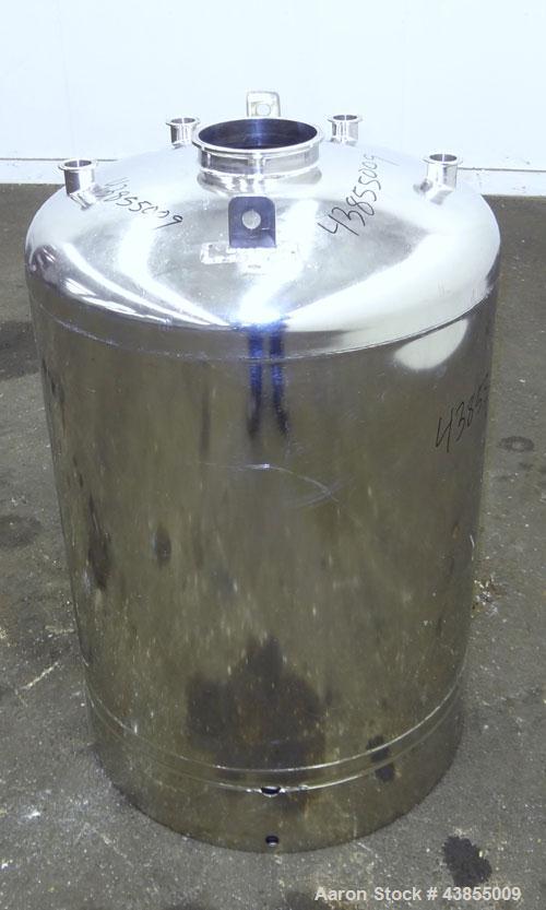 Used 45 Gallon Stainless Steel Alloy Products Pressure Tank