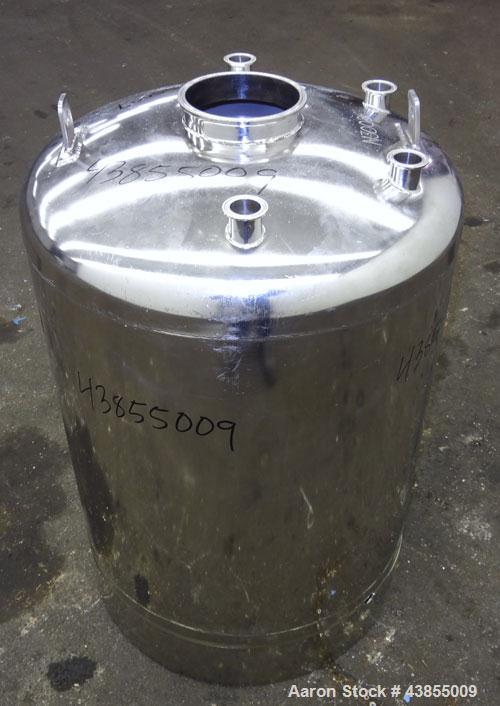 Used 45 Gallon Stainless Steel Alloy Products Pressure Tank