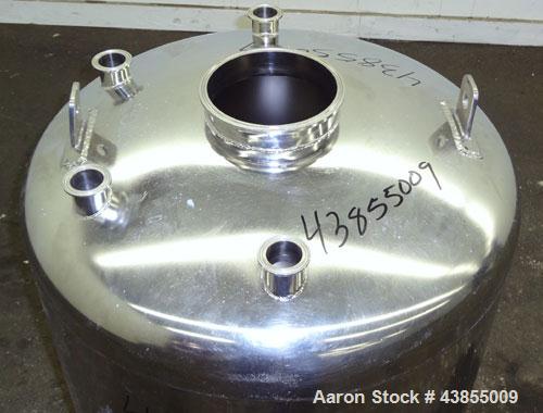 Used 45 Gallon Stainless Steel Alloy Products Pressure Tank