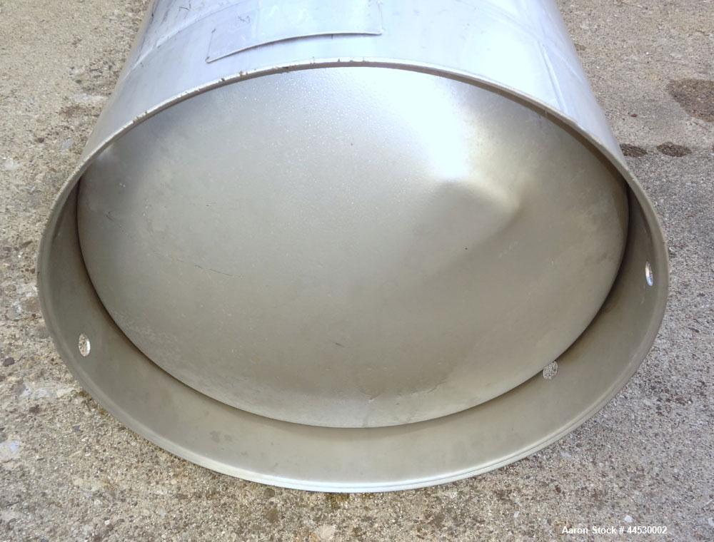 Used- 22 Gallon Stainless Steel Alloy Products Pressure Tank