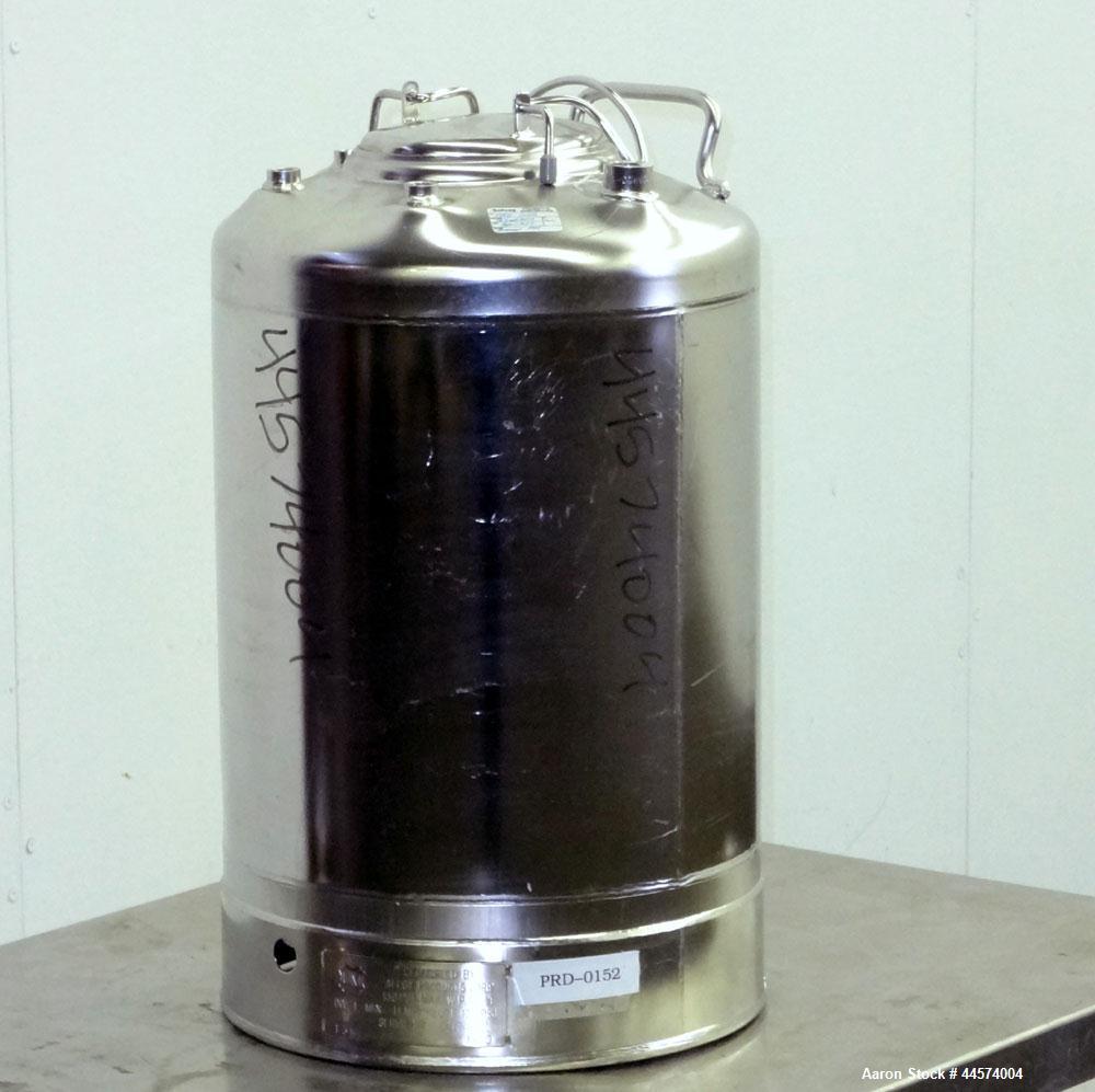 Used 5 Gallon Stainless Steel Alloy Products Pressure Tank