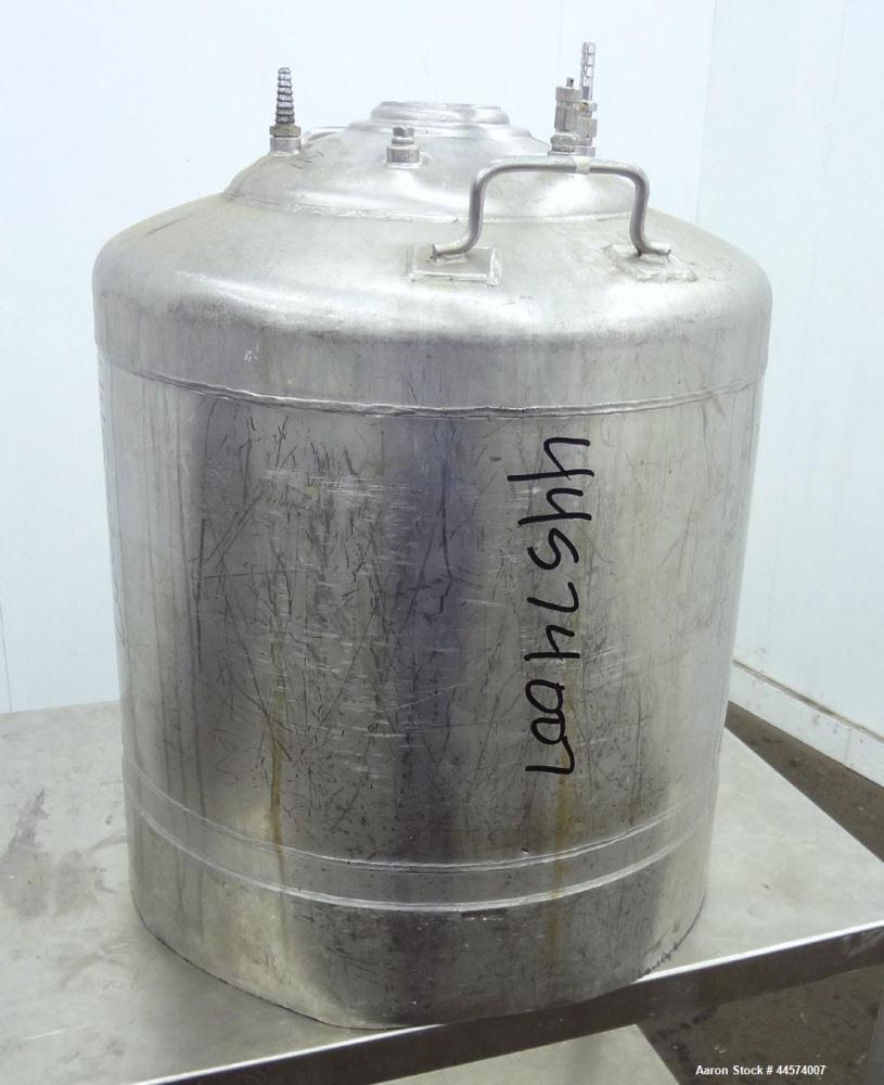 Used 22 Gallon Stainless Steel Alloy Products Pressure Tank