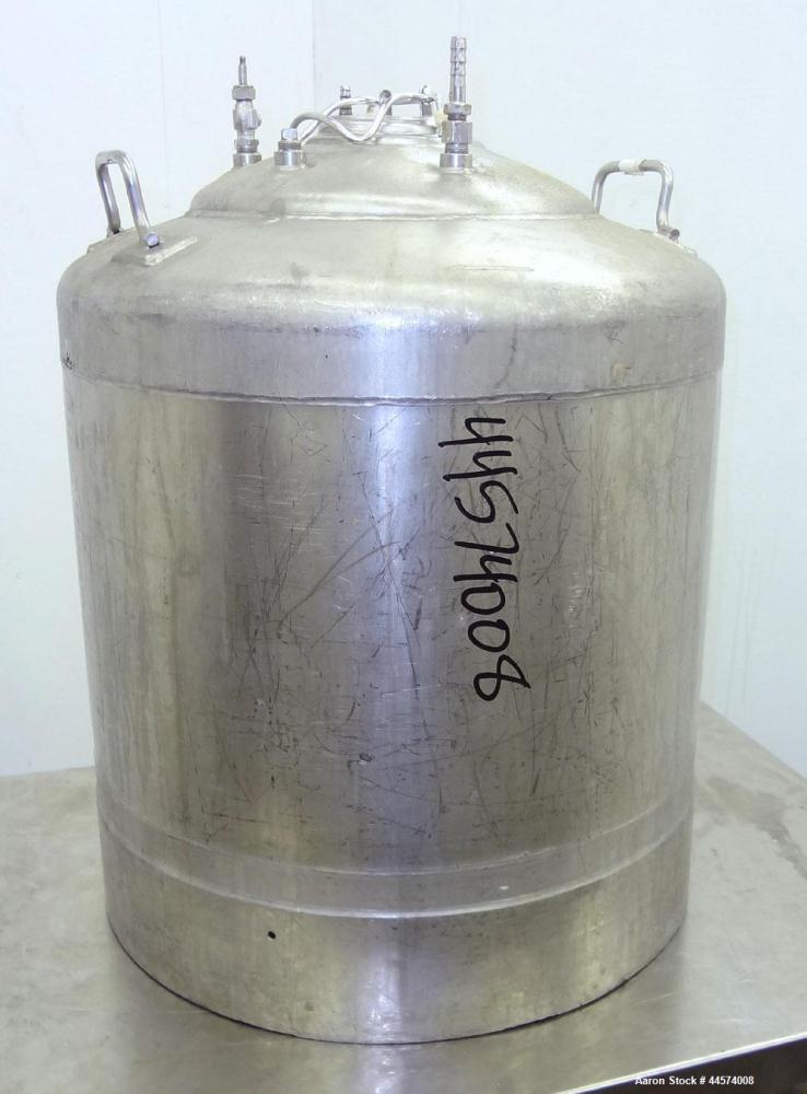 Used 22 Gallon Stainless Steel Alloy Products Pressure Tank