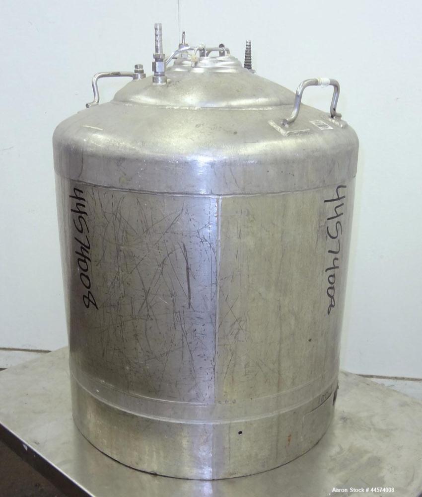 Used 22 Gallon Stainless Steel Alloy Products Pressure Tank