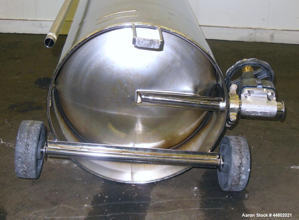 Used 39 Gallon Stainless Steel Alloy Products Pressure Tank