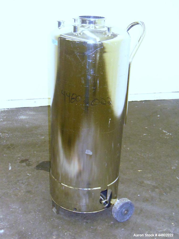 Used 39 Gallon Stainless Steel Alloy Products Pressure Tank