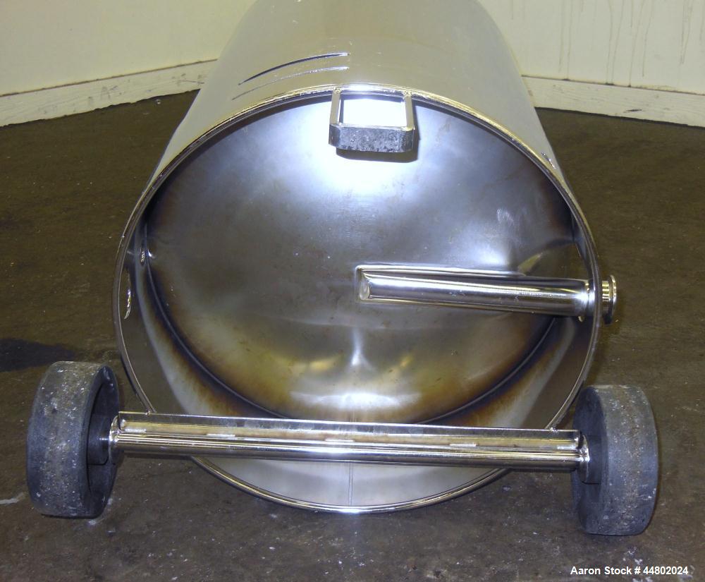 Used- 22 Gallon Stainless Steel Alloy Products Pressure Tank