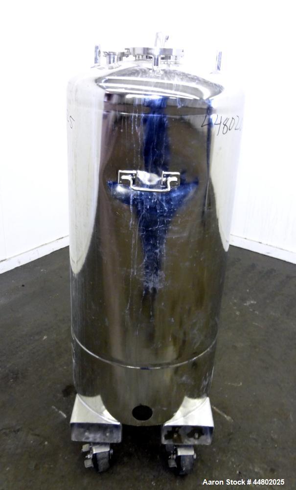 Used 70 Gallon Stainless Steel Alloy Products Pressure Tank
