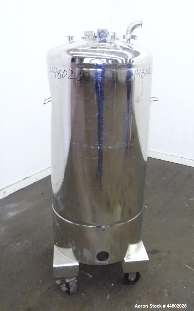Used 70 Gallon Stainless Steel Alloy Products Pressure Tank