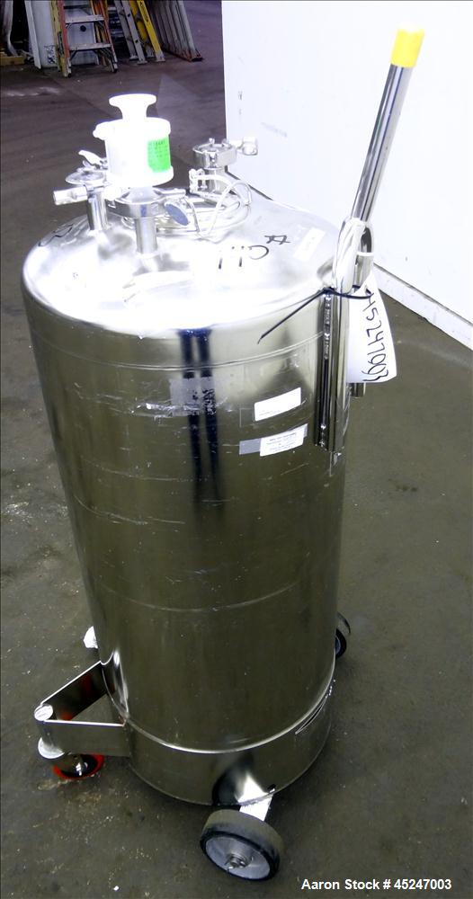 Used 36 Gallon Stainless Steel Alloy Products Pressure Tank