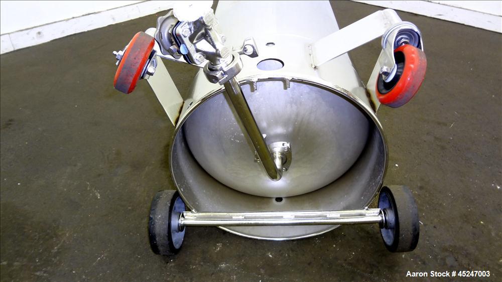 Used 36 Gallon Stainless Steel Alloy Products Pressure Tank