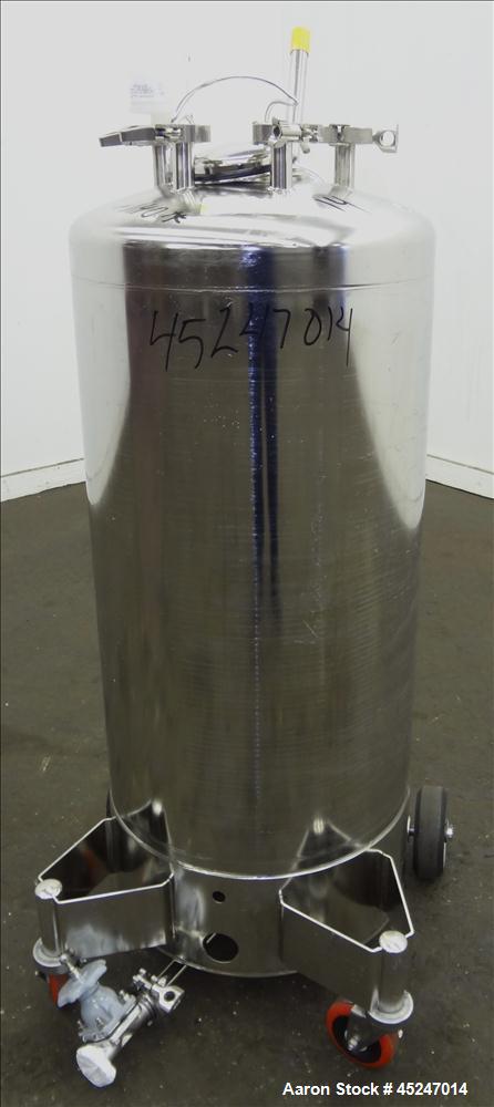 Used 36 Gallon Stainless Steel Alloy Products Pressure Tank
