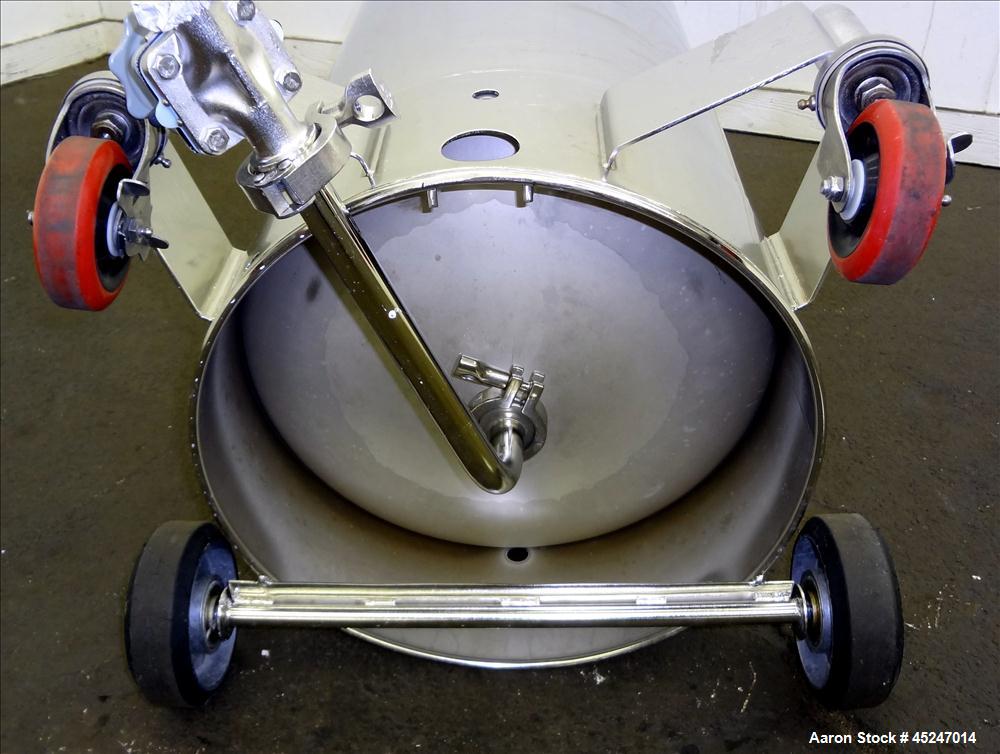 Used 36 Gallon Stainless Steel Alloy Products Pressure Tank