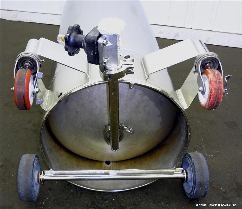 Used 36 Gallon Stainless Steel Alloy Products Pressure Tank