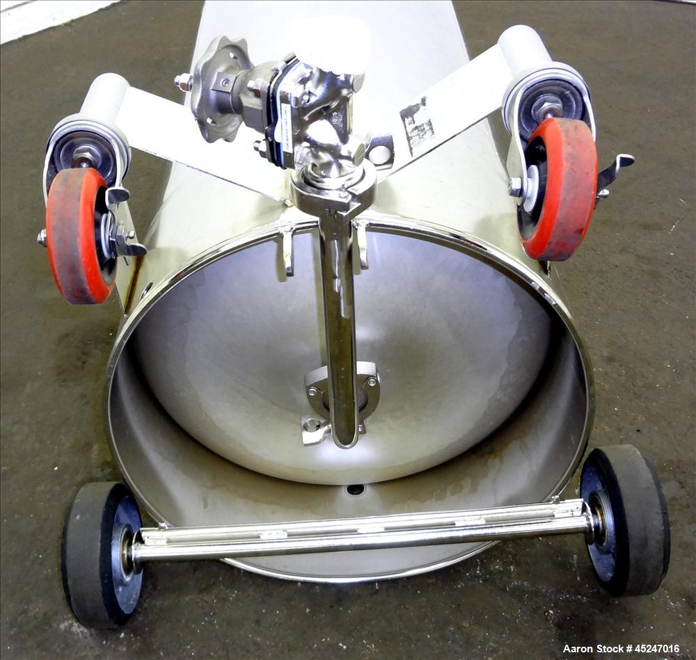 Used 36 Gallon Stainless Steel Alloy Products Pressure Tank